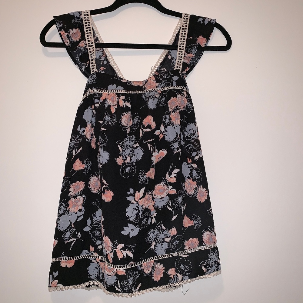 Floral tank top